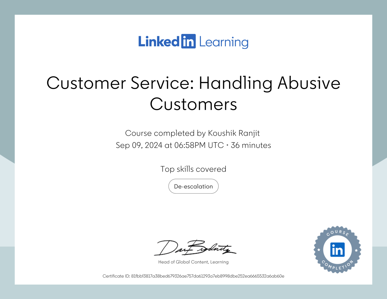 Customer Service: Handling Abusive Customers