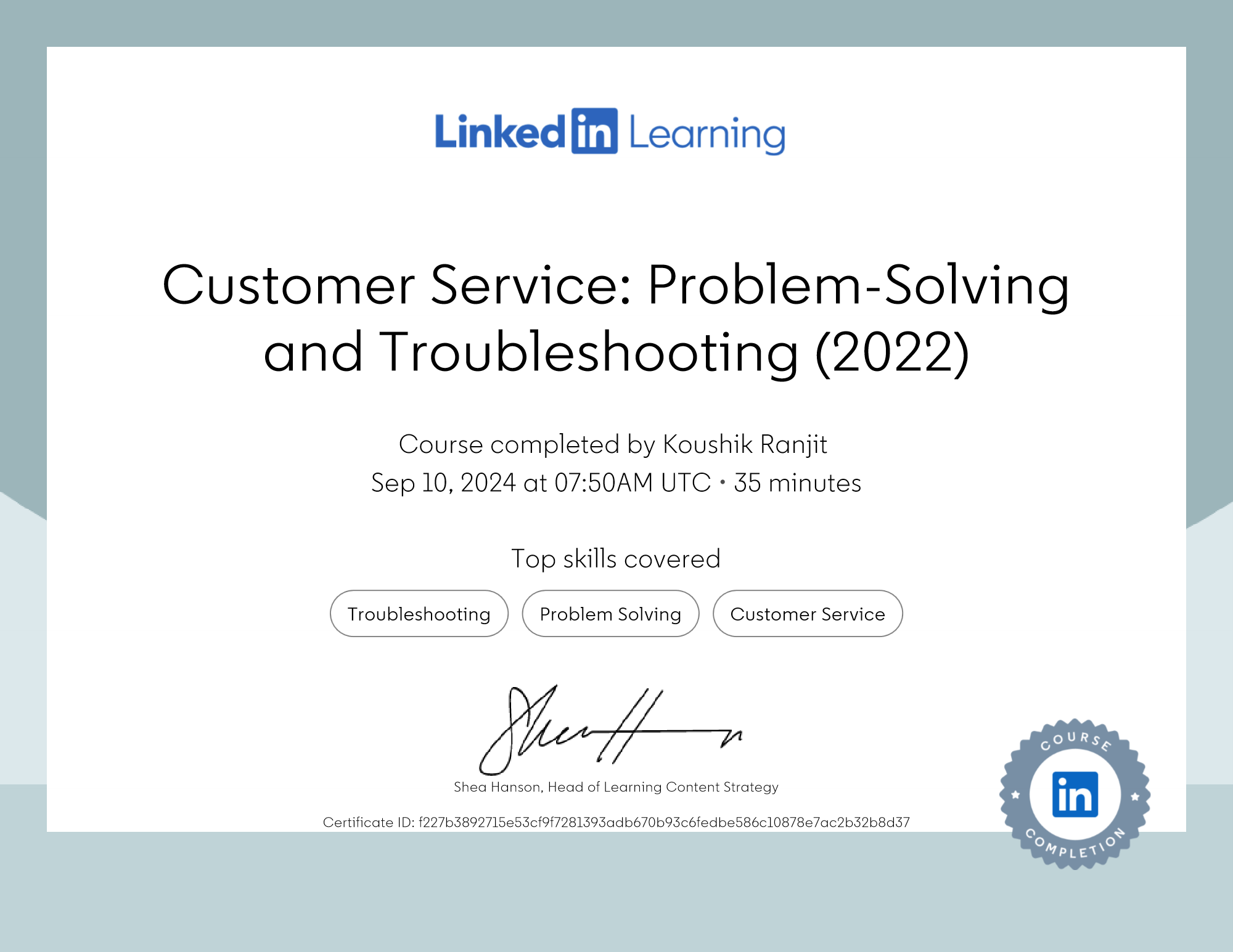 Customer Service: Problem-Solving and Troubleshooting