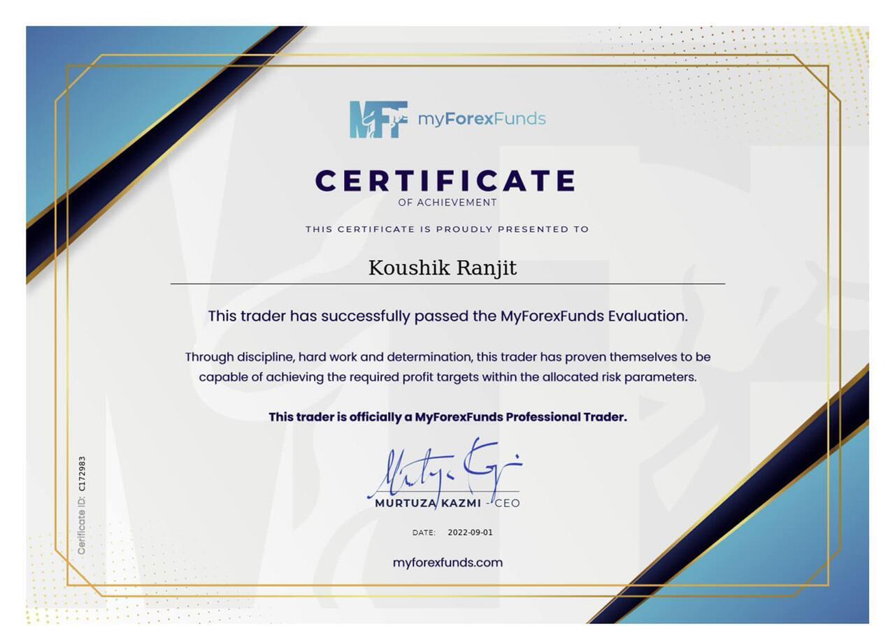 MyForexFunds — Professional Trader